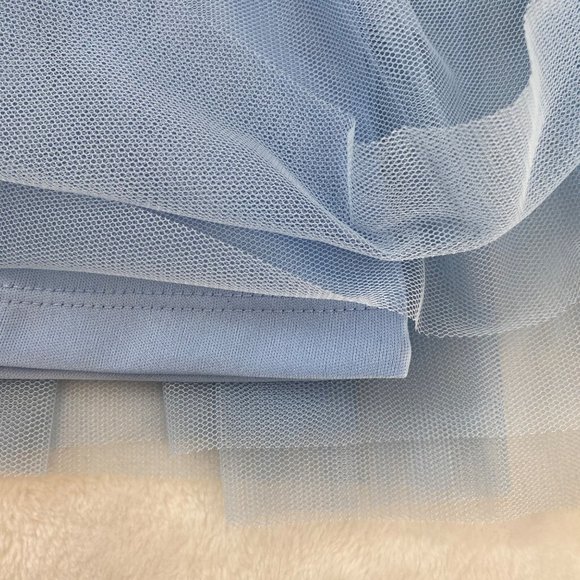 Disney’s Moana Blue Short Sleeve T-Shirt Tee Tulle Tutu Dress Girls XL 14-16 - Picture 6 of 8